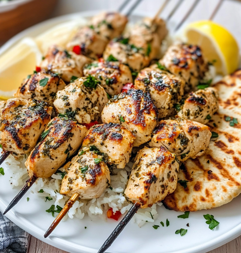 Authentic Chicken Souvlaki Recipe With Lemon Oregano Marinade 1 Authentic Chicken Souvlaki Recipe With Lemon Oregano Marinade