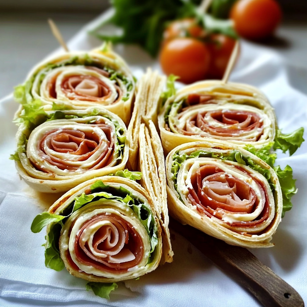 Pinwheel Sandwiches Easy Recipe for Party Platters 2 Pinwheel Sandwiches Easy Recipe for Party Platters