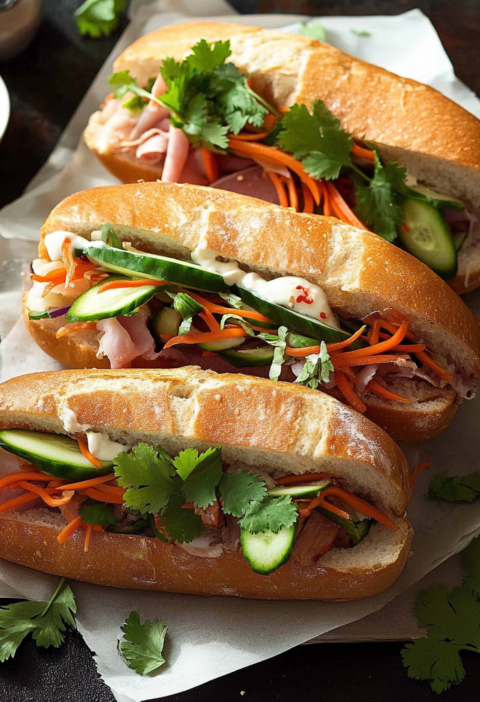 Banh Mi Sandwiches Recipe Authentic Flavor