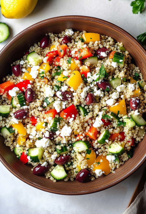 Delicious Quinoa Salad Recipe for Meal Prep Weeks