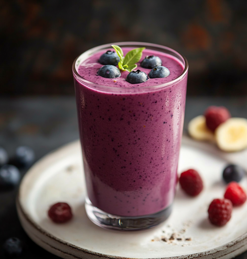 Blueberry Smoothie Recipe for a Healthy Start to Your Day 1 Blueberry Smoothie Recipe for a Healthy Start to Your Day