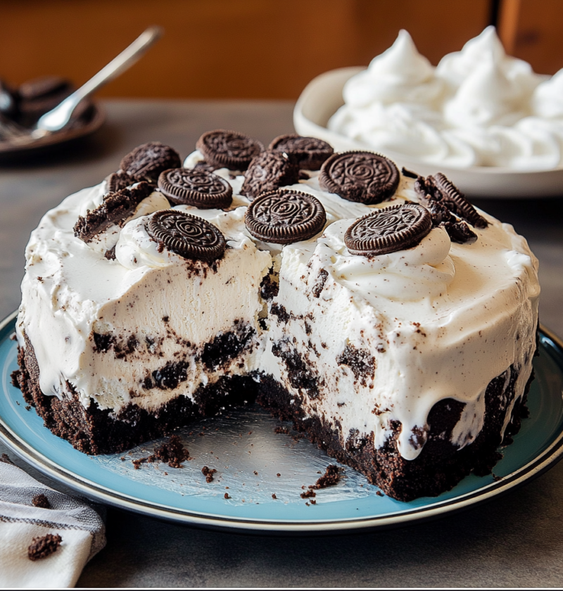 Cookies and Cream Ice Cream Cake Ultimate Homemade Recipe 1 Cookies and Cream Ice Cream Cake Ultimate Homemade Recipe