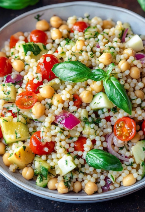 Mediterranean Couscous Salad Recipe for a Summer Meal