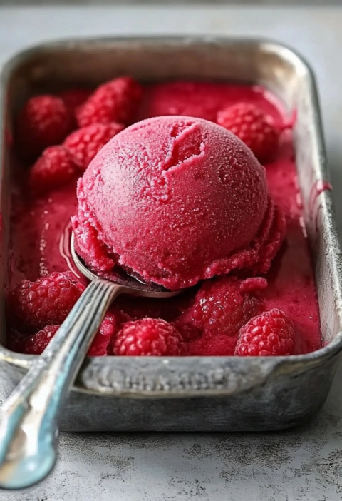 Raspberry Sorbet Recipe A Perfect Summer Dessert