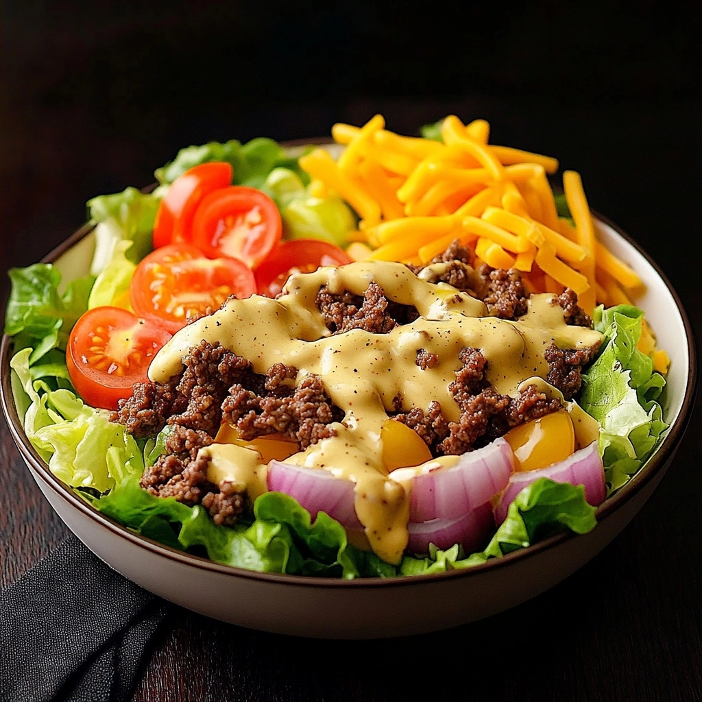 Big Mac Salad: A Low Carb Dinner Favorite 2 Big Mac Salad: A Low Carb Dinner Favorite