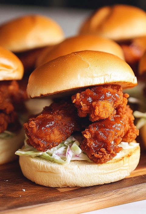 Nashville Hot Chicken Sliders
