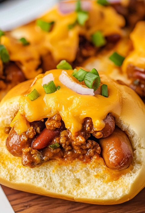 Chili Cheese Dog Sliders: The Ultimate Comfort Party Food