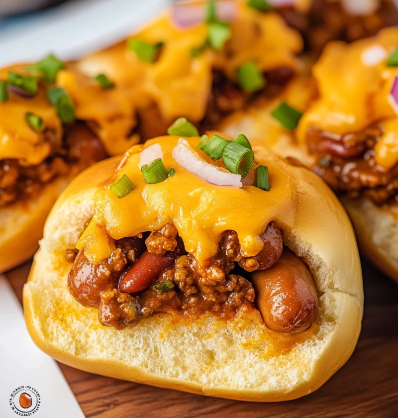 Chili Cheese Dog Sliders: The Ultimate Comfort Party Food 1 Chili Cheese Dog Sliders: The Ultimate Comfort Party Food