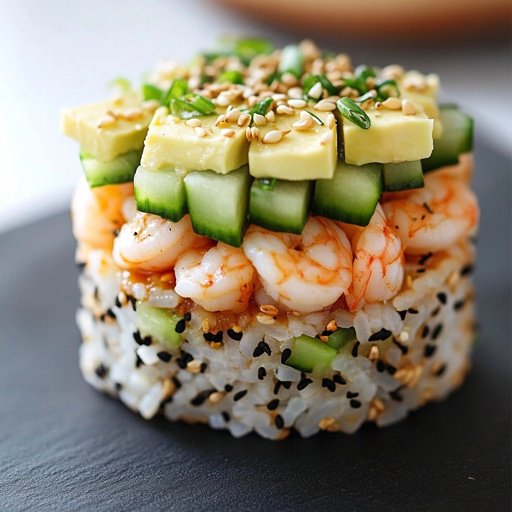 Shrimp Sushi Stacks: A Quick And Delicious Meal Idea Today 2 Shrimp Sushi Stacks: A Quick And Delicious Meal Idea Today