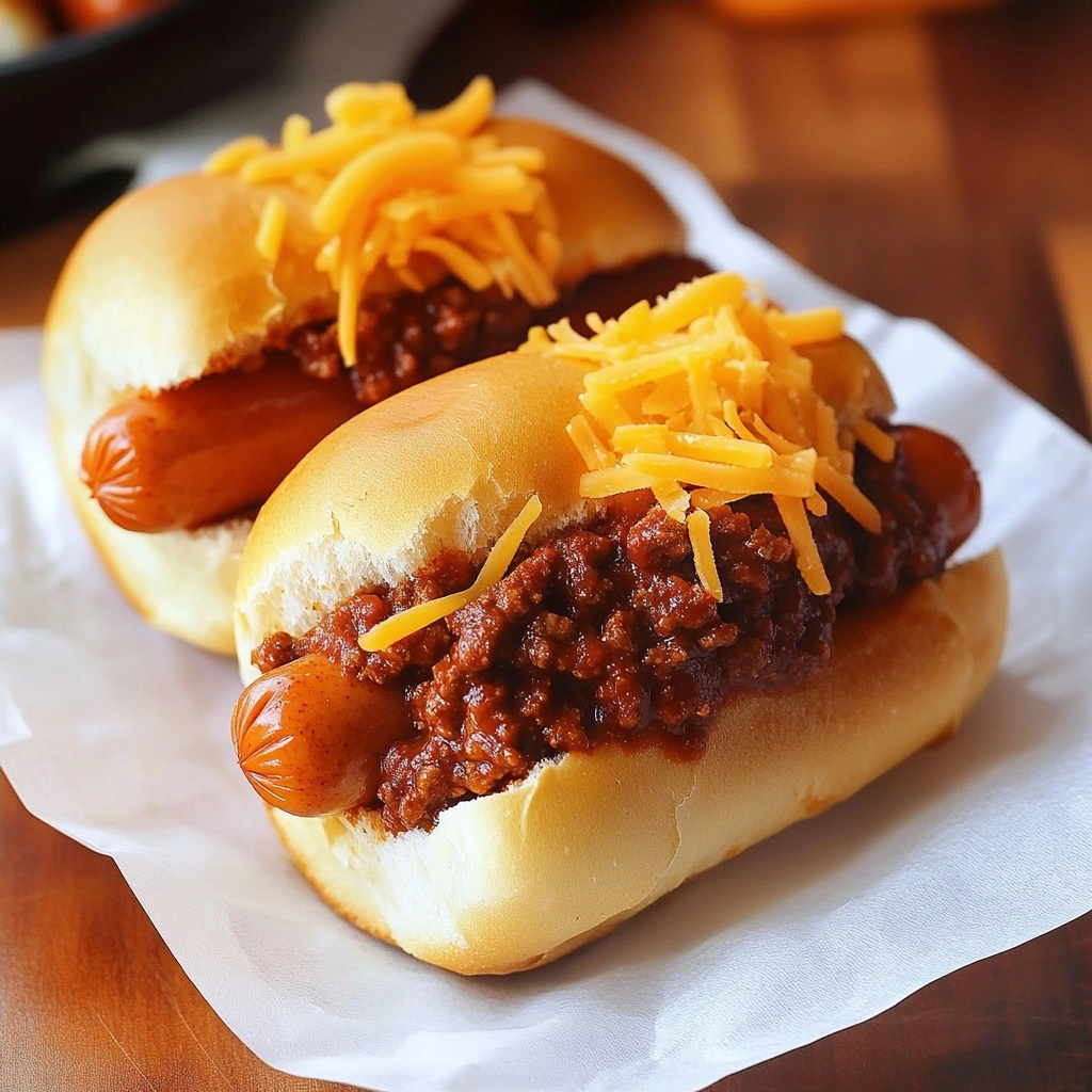 Chili Cheese Dog Sliders Recipe for Quick Family Dinners 2 Chili Cheese Dog Sliders Recipe for Quick Family Dinners