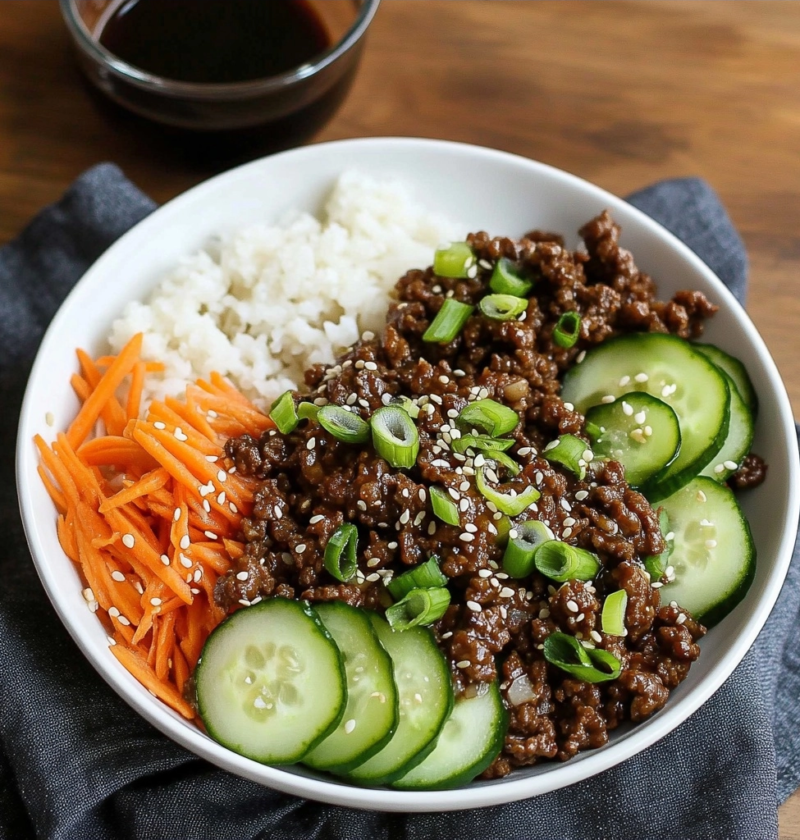 Korean Beef Cucumber Bowls for Quick Family Dinners 1 Korean Beef Cucumber Bowls for Quick Family Dinners