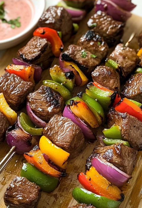 Juicy Steak Kabobs for Grilling Season
