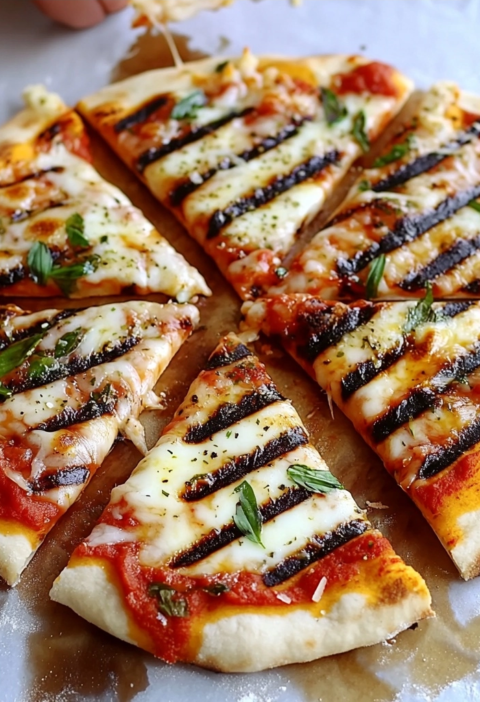 Juicy Grilled Pizza for Summer Dinners