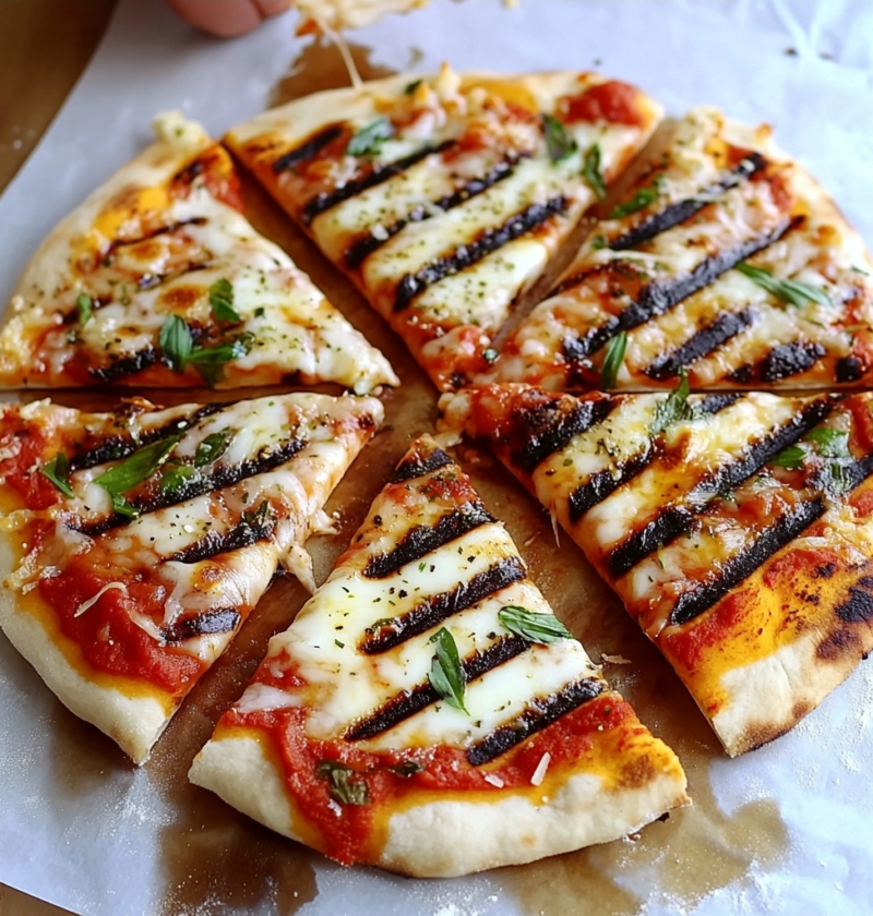 Juicy Grilled Pizza for Summer Dinners